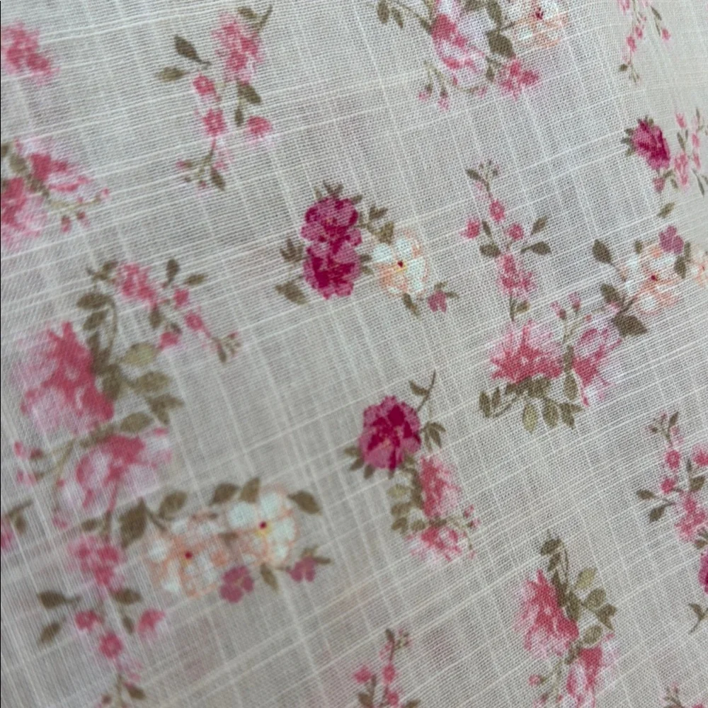 NWT Floral Pink Rose Maxi Skirt size M - Picture 9 of 16
